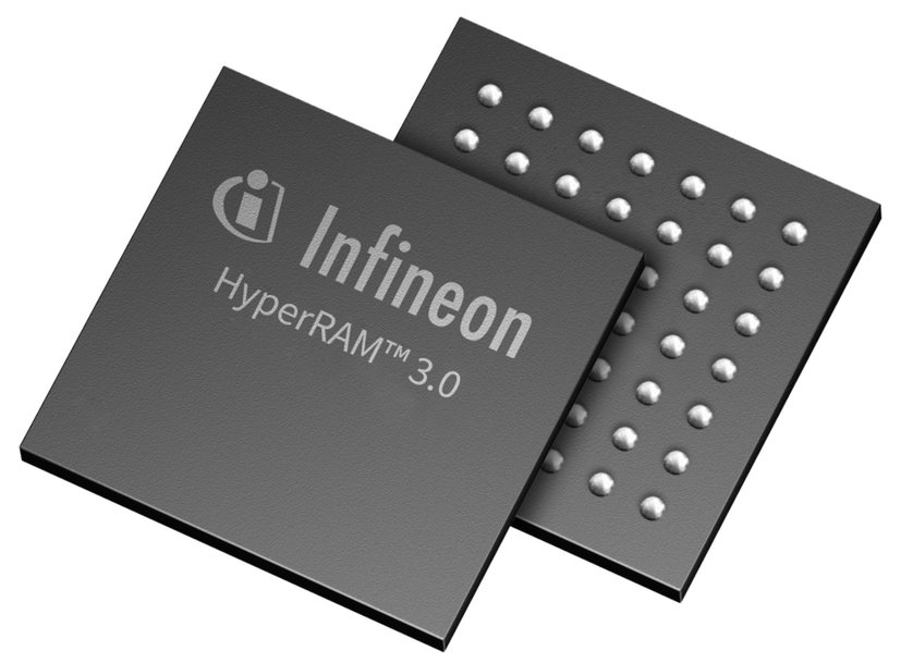 Infineon’s new HYPERRAM™ memory chip doubles bandwidth for low pin-count, high-performance solutions